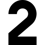 Number 2 SVG Icon
